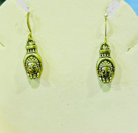 Buddha Head Earrings